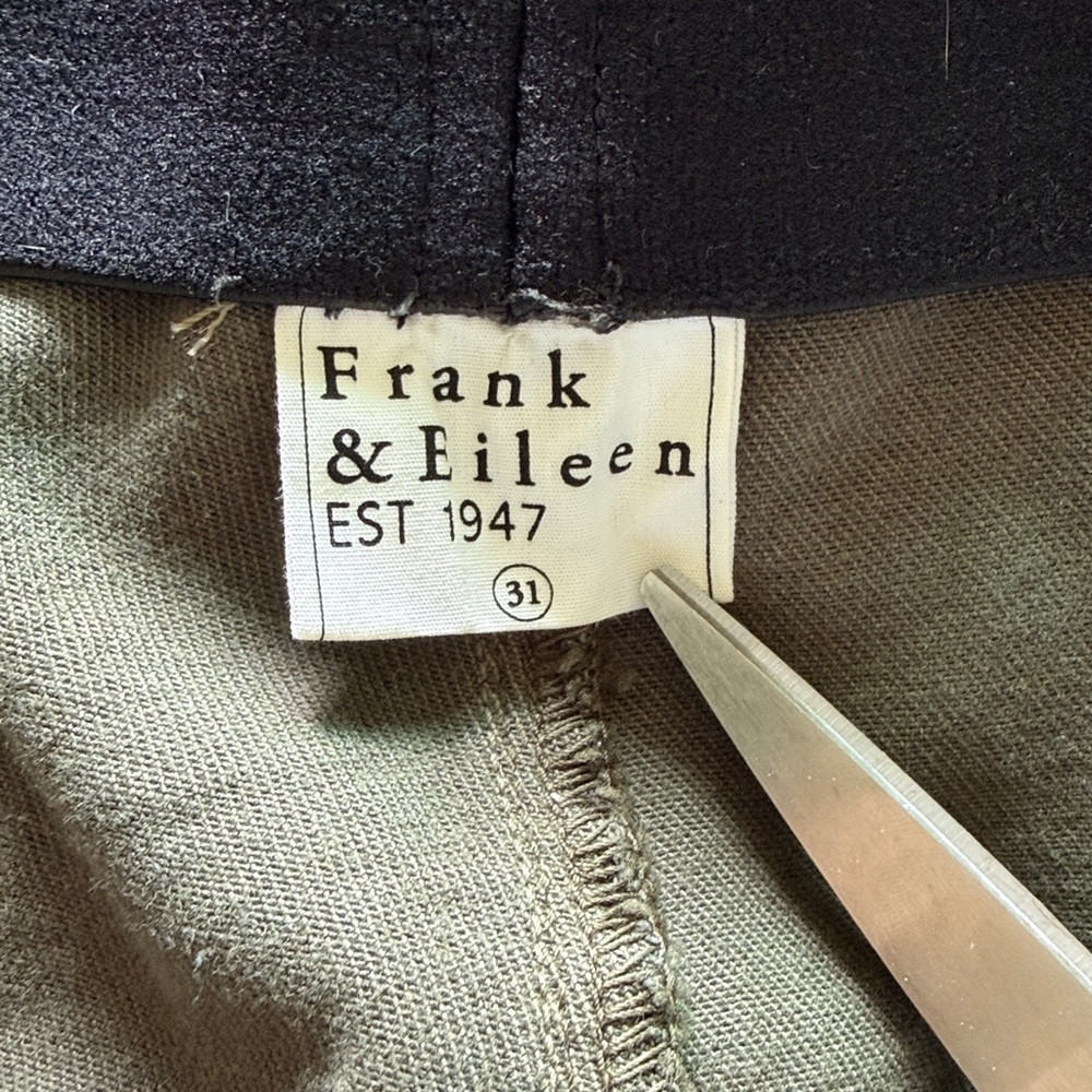 Frank & Eileen DERRY ILLUSION 01 Pants in Spruce - Picture 6 of 7